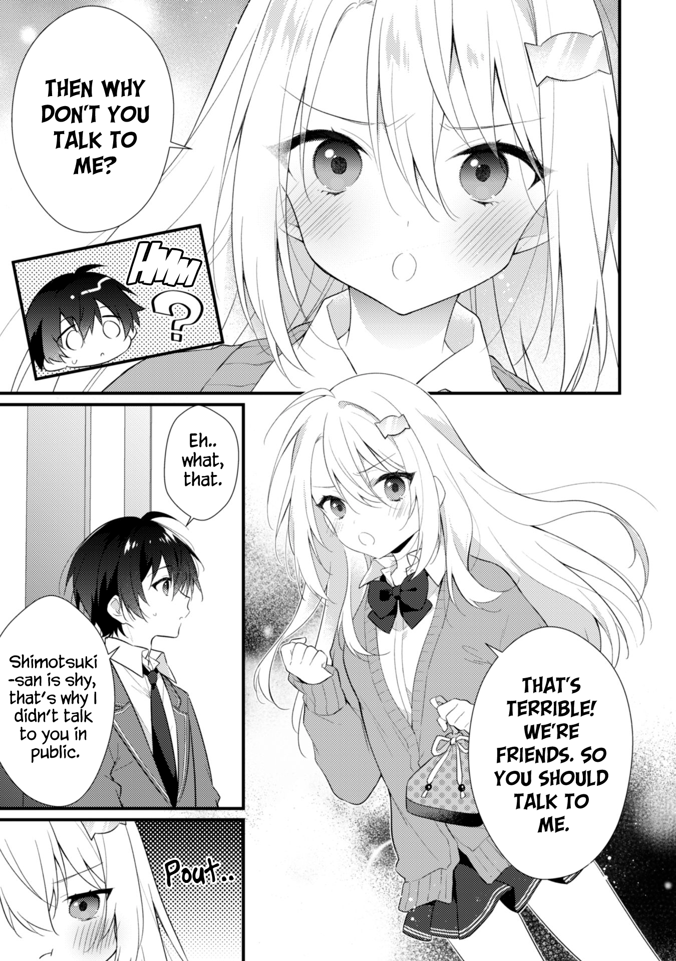 Shimotsuki-san Likes the Mob ~This Shy Girl is Only Sweet Towards Me~ Chapter 2 10